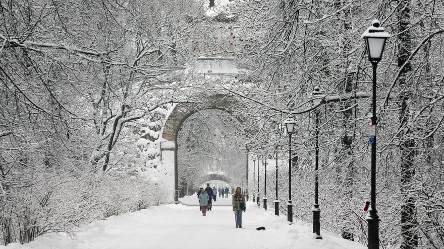 La mitad del territorio de Rusia ya está cubierto de nieve