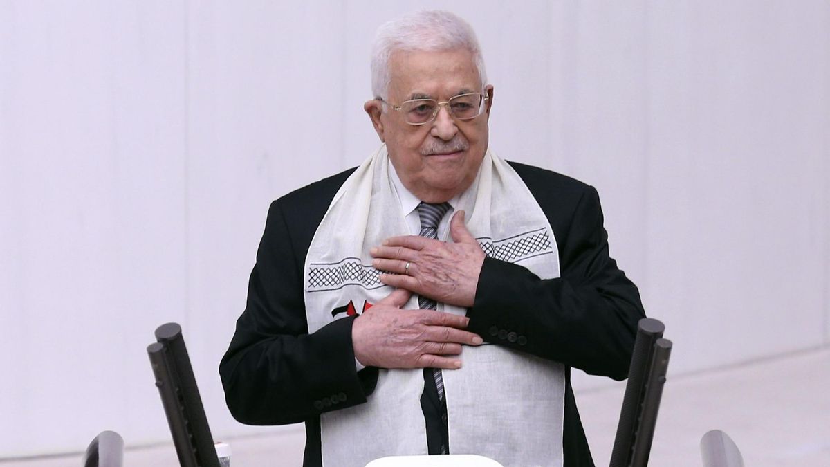 Fotografía de archivo del presidente de la Autoridad Palestina, Mahmoud Abbas, en Ankara (Turquía) EFE/Necati Savas