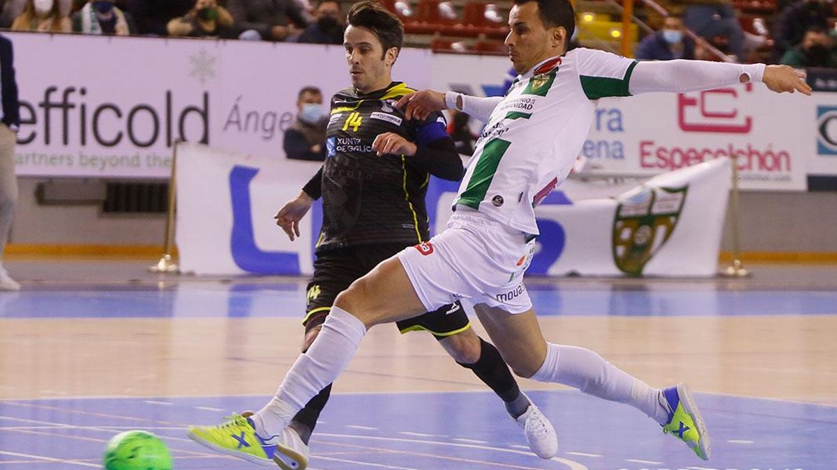 Duelo entre Córdoba Patrimonio de la Humanidad y O Parrulo Ferrol (6-2) en 2020