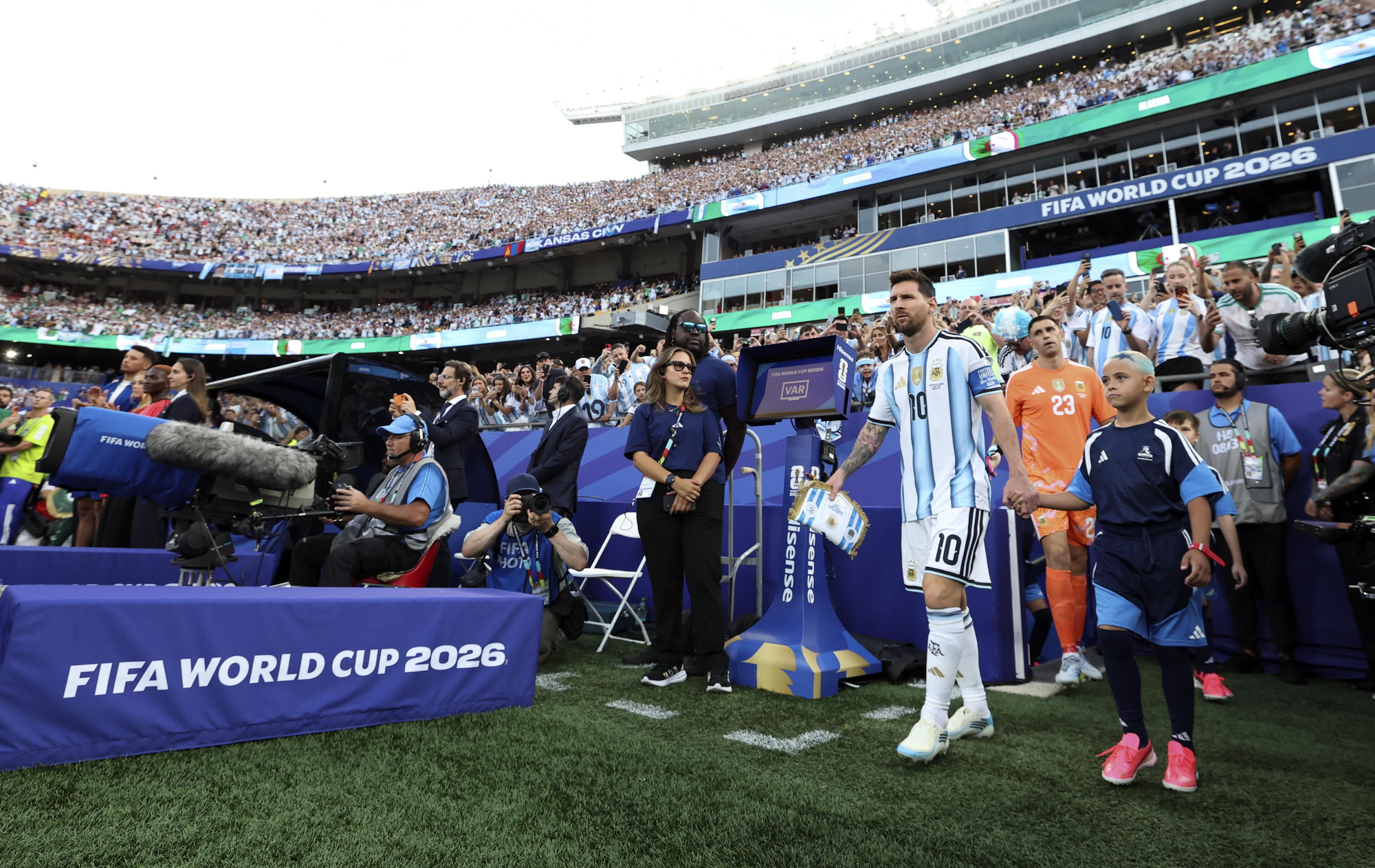 Messi, no lo entenderías: las fotos del debut de la Selección Argentina en el Mundial 2026