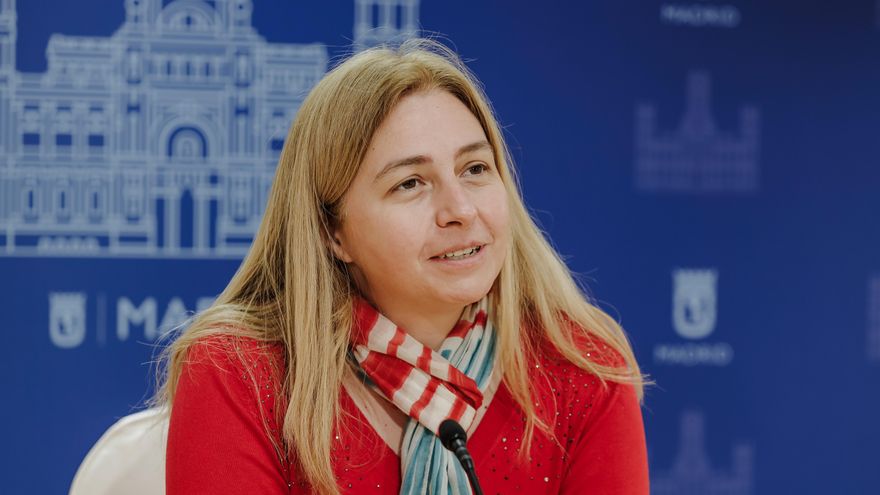 La portavoz municipal y delegada del Área de Seguridad y Emergencias del Ayuntamiento de Madrid, Inmaculada Sanz.