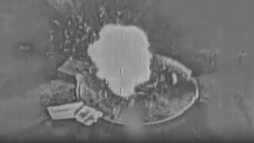 Ataque israelí contra soldados iraníes.