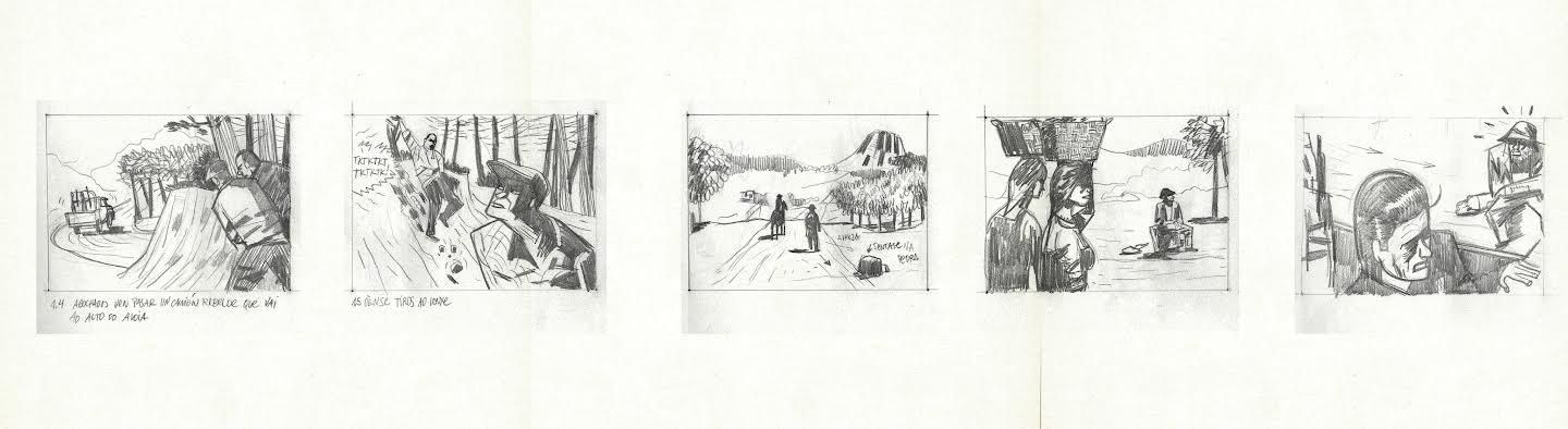 Storyboard del documental 'Siñor Afranio'