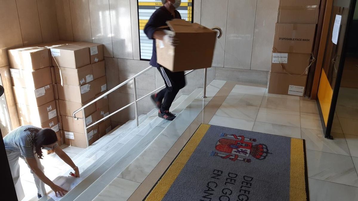 Cantabria reparte desde mañana 178.000 mascarillas en transportes, ayuntamientos y entidades sociales