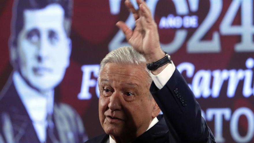 López Obrador pide a Biden y Trump "no culpar a México" de la migración en el debate