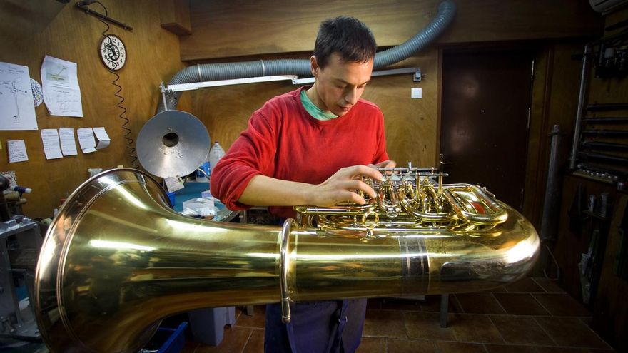 Fotogalería: Las imágenes del gabinete musical de Philip Herman