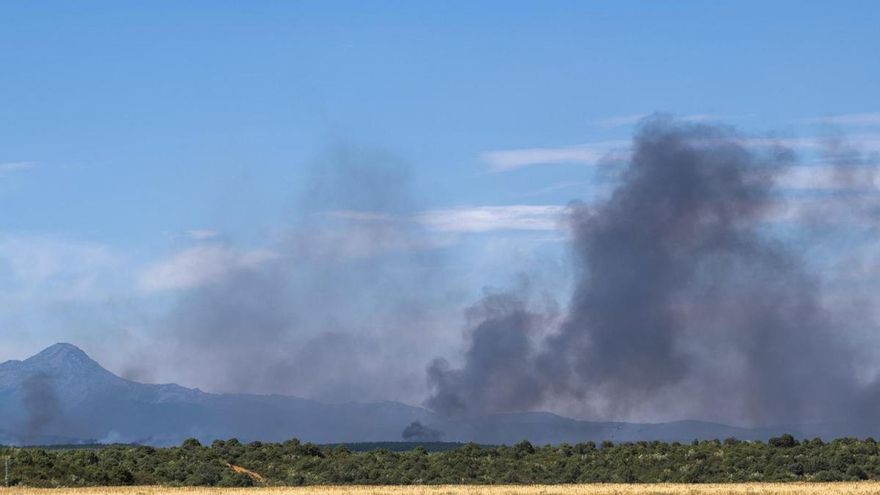 El incendio de La Mierla
