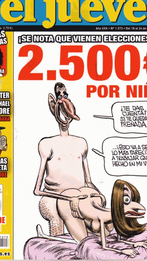 Portada El Jueves con Felipe y Letizia