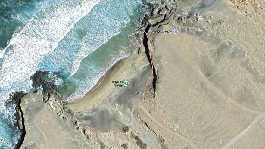Un hombre de 38 años muere ahogado en la playa de Garcey, en Fuerteventura