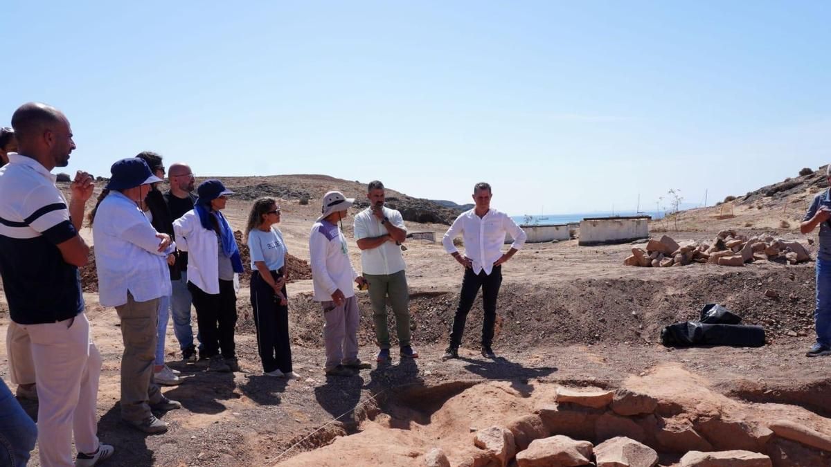 Descubiertos dos nuevos pozos en San Marcial de Rubicón, el primer asentamiento europeo de Canarias