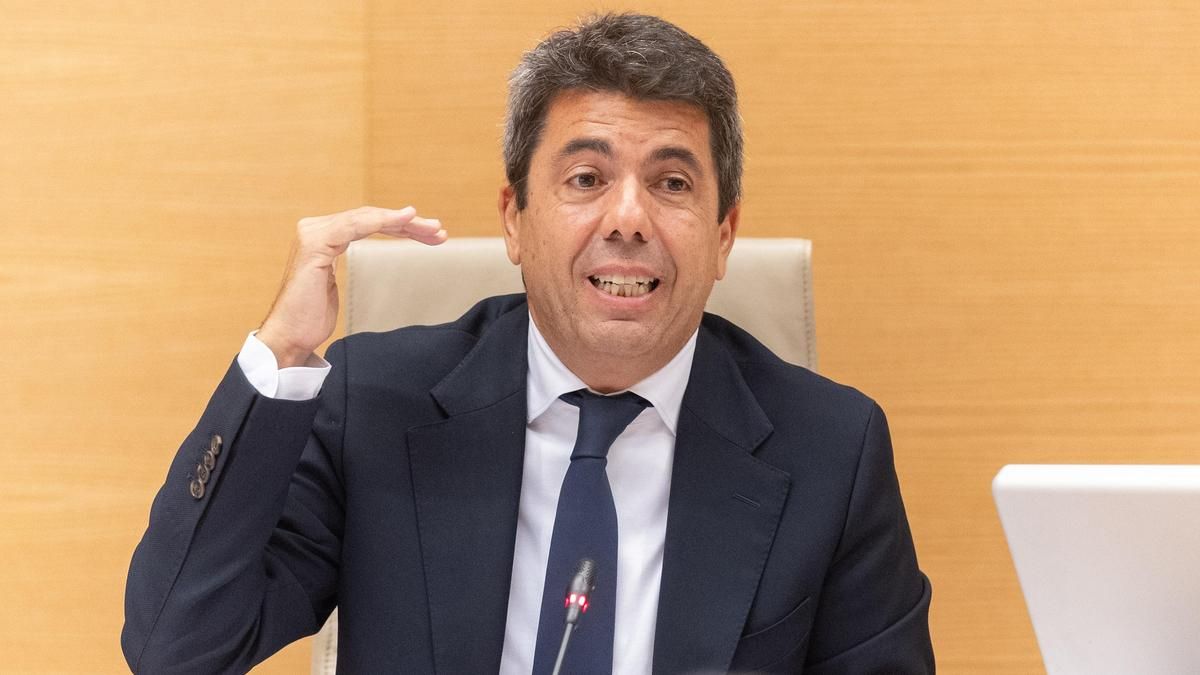 La Fiscalía del Supremo analiza si Mazón cometió falso testimonio ante la comisión de la dana en el Congreso