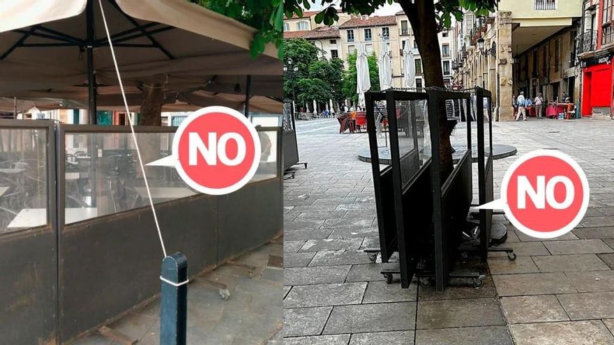 Demanda Casco Antiguo vuelve a denunciar al Ayuntamiento por incumplir la ley de terrazas