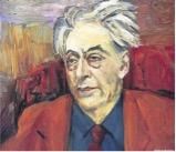 Retrato del escritor soviético Ilyá Ehrenburg