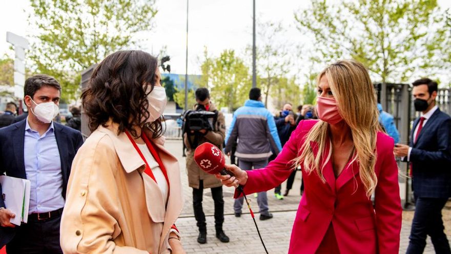 Isabel Díaz Ayuso, entrevistada por Telemadrid