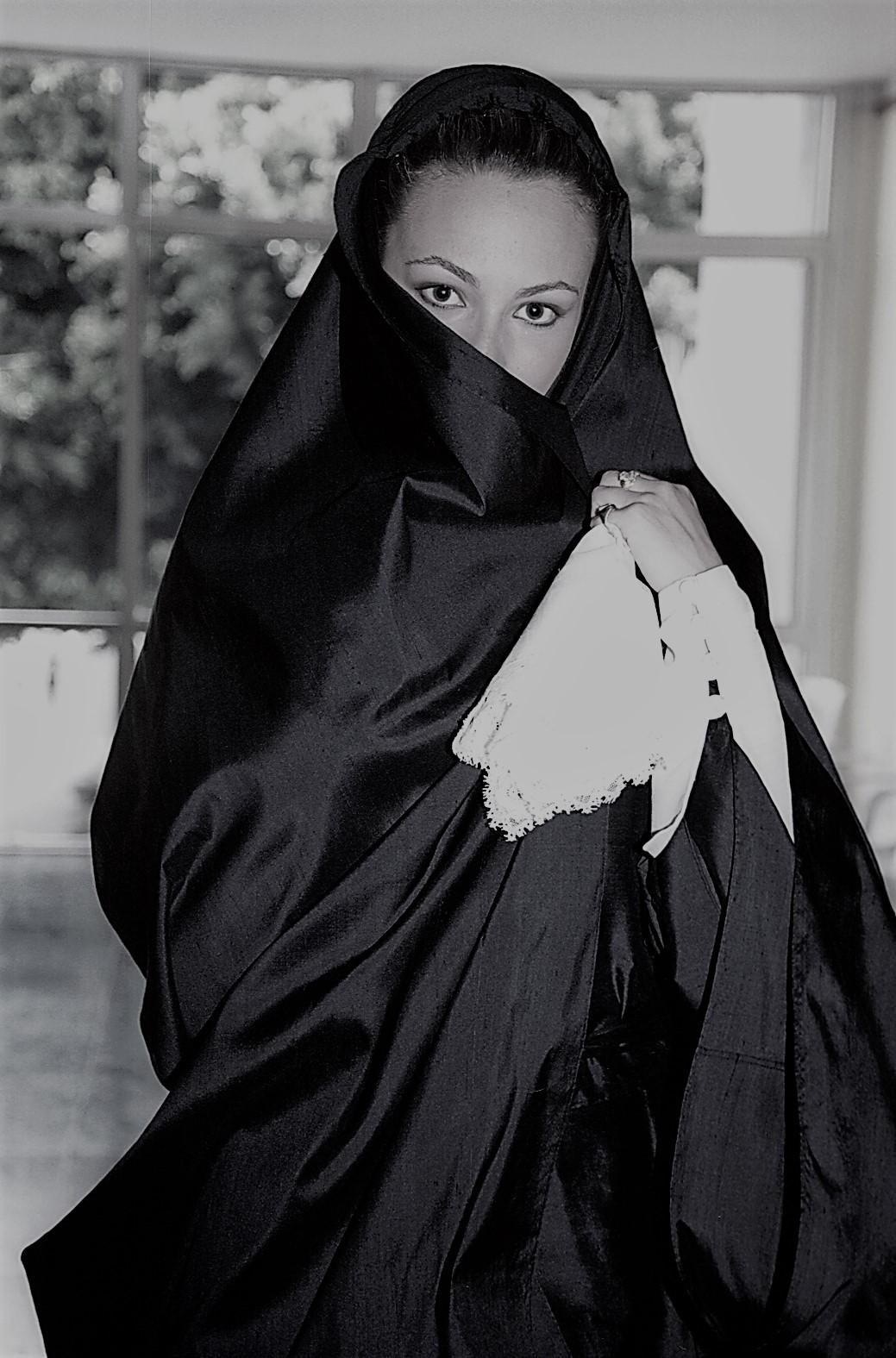 María Ventura, reina de La Patrona 2005.  Manto y Saya de Aridane.