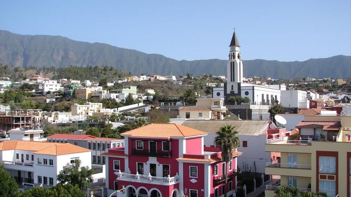 Panorámica del casco urbano del municipio de El Paso.