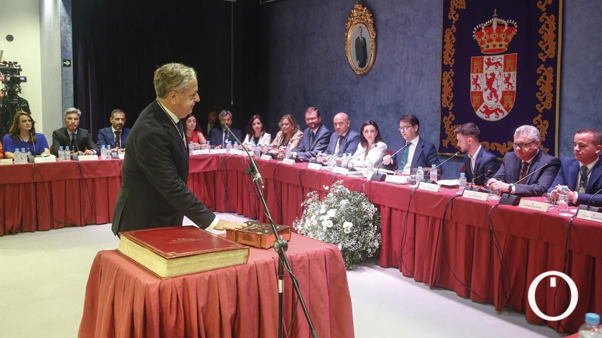 Celebración del Pleno de Investidura de la Diputación Provincial