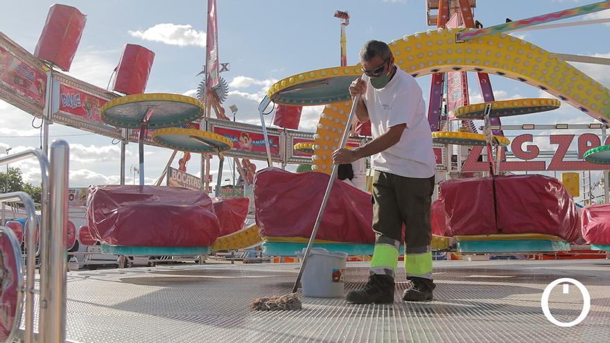 Todo listo en El Arenal para convertirse en un gran parque de atracciones
