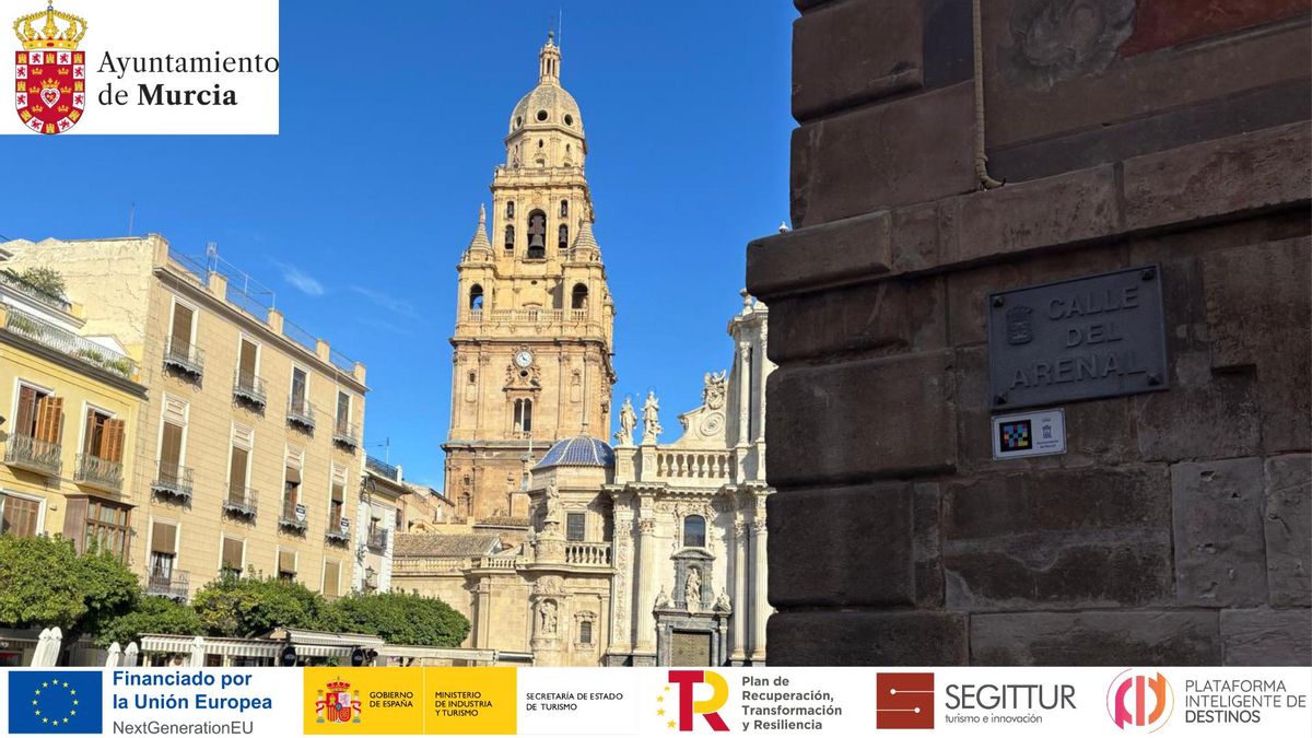 Murcia será el primer municipio en contar con placas inteligentes en todas sus calles