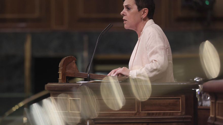 La portavoz de EH Bildu en el Congreso, Mertxe Aizpurua.