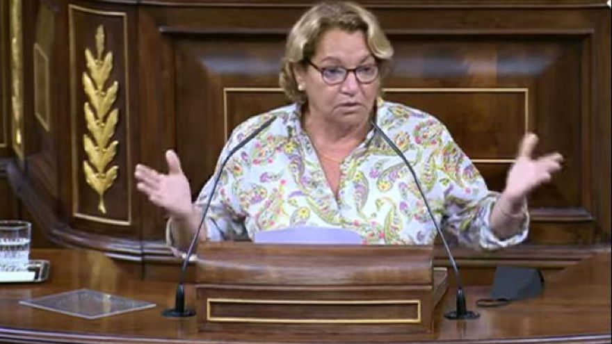 María del Carmen Pita Cárdenas diputada por Las Palmas del Grupo Unidas Podemos