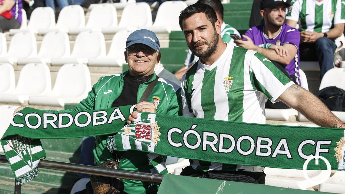 Grada Blanquiverde del Córdoba CF - SD Huesca
