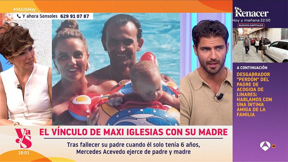 Maxi Iglesias habla de cómo "generaba envidias" en 'Física o Química', y se emociona al recordar a su padre