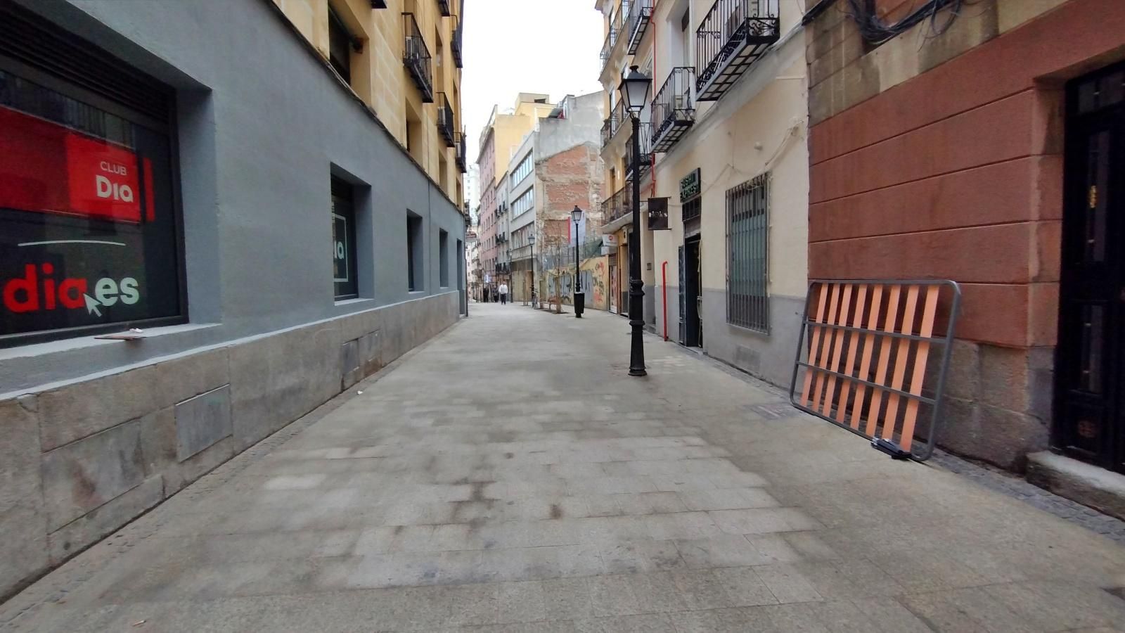 Las imágenes de la transformación peatonal en torno al mercado de Mostenses