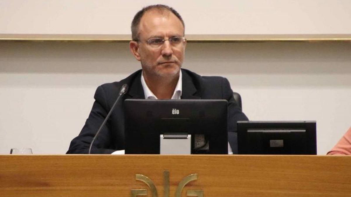 Sergio Rodríguez,  presidente del Cabildo de La Palma.