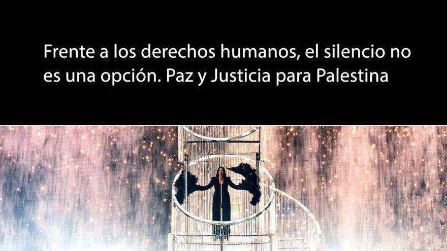 La UER no puede sancionar a RTVE por su mensaje pidiendo "paz y justicia para Palestina" previo a la final de Eurovisión