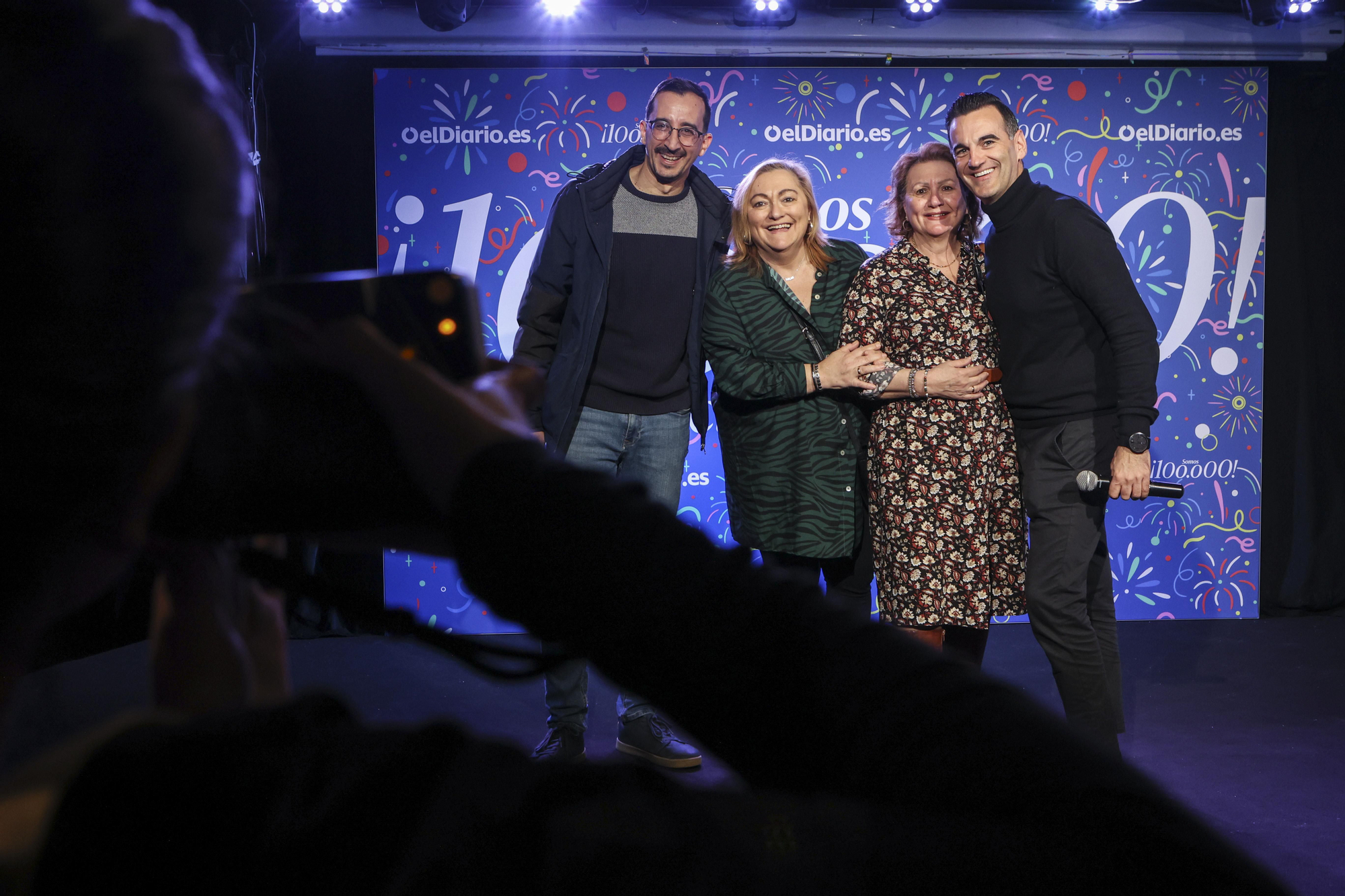 La fiesta de los 100.000 socios y socias, en imágenes