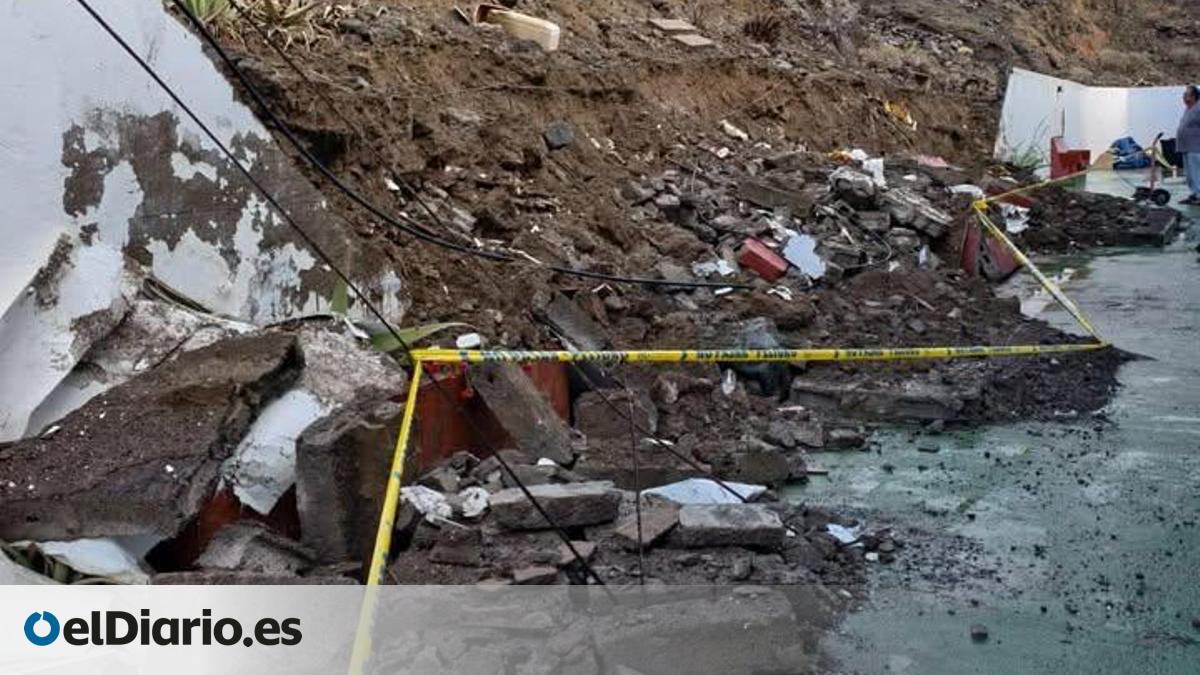 Derrumbe en Mogán sin respuesta municipal: los vecinos alertan del riesgo