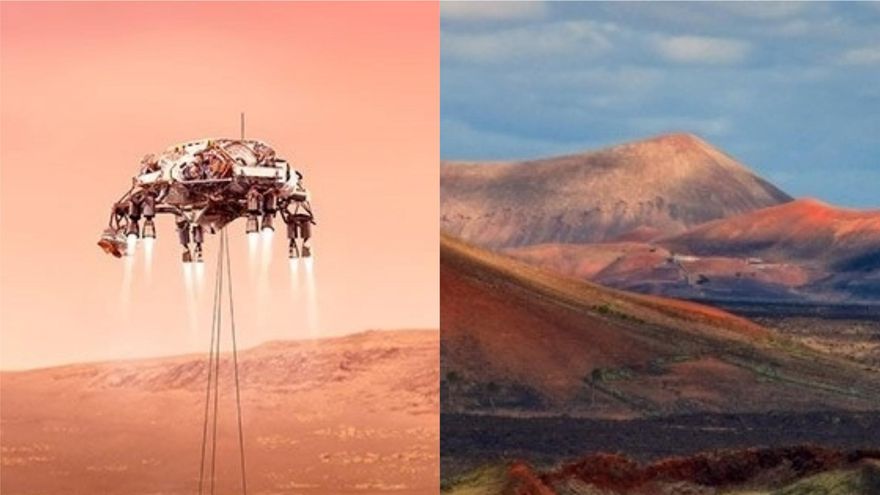 ¿Marte o Lanzarote?: Las históricas imágenes del 'Perseverance' que recuerdan a la isla canaria
