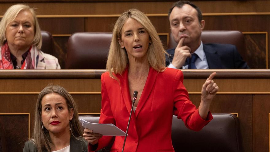 Archivo - La diputada del PP Cayetana Álvarez de Toledo interviene durante una sesión de control al Gobierno, en el Congreso de los Diputados, a 13 de diciembre de 2023, en Madrid (España). El Congreso celebra su primera sesión de control al Gobierno de l