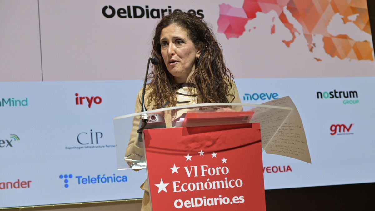 Mercedes Caballero en el VI Foro Económico