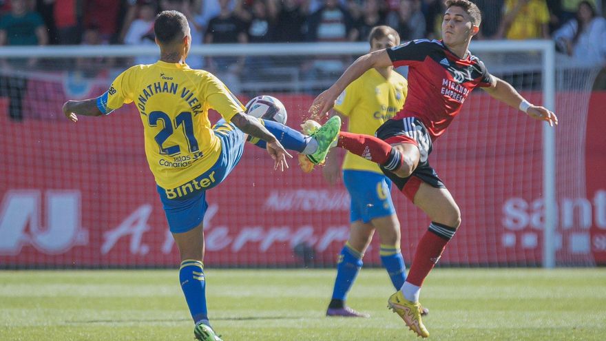 La UD Las Palmas se deja ir en Anduva