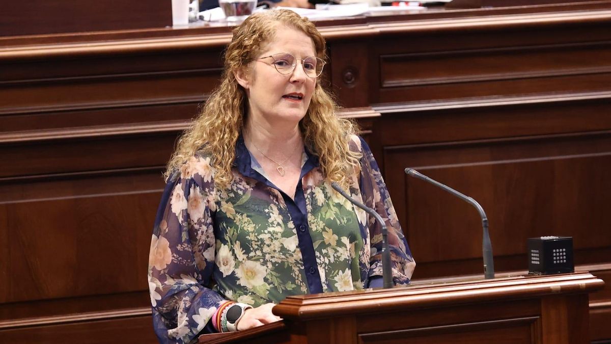 Raquel Díaz, diputada del Partido Popular por La Palma en el Parlamento de Canarias.