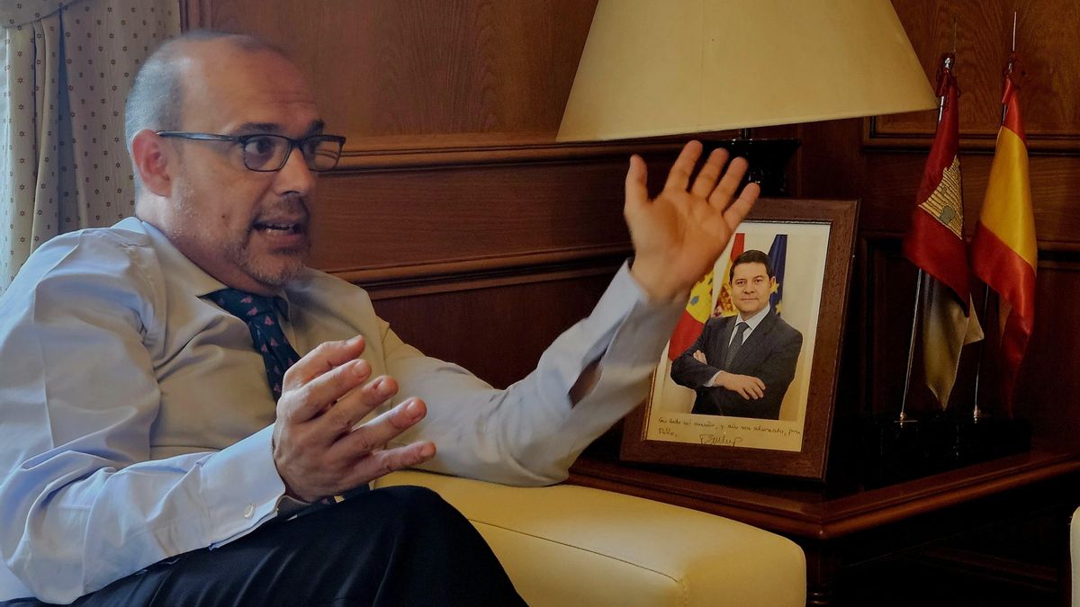 Pablo Bellido, presidente de las Cortes de Castilla-La Mancha