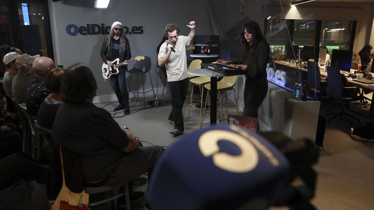 La banda Alcala Norte en la redacción de elDiario.es