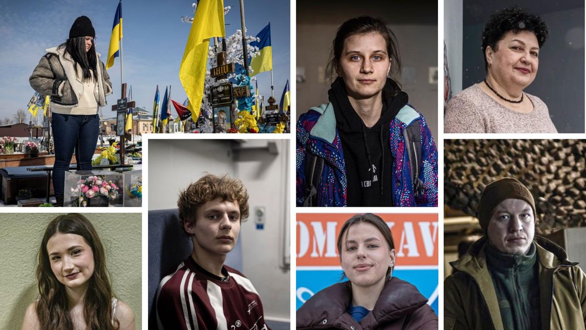 “Lo ha cambiado todo”: cómo la guerra ha atravesado para siempre la vida de estos ucranianos