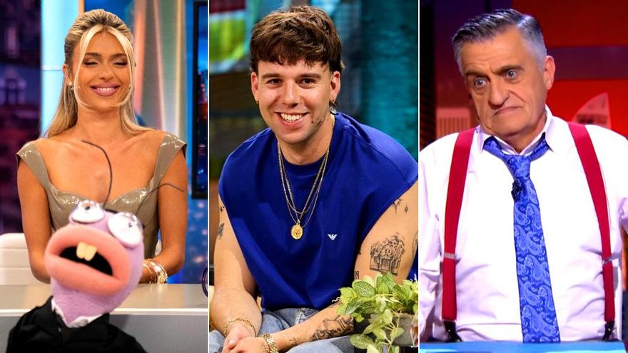 'El Hormiguero' (12.9%) gana con calma a 'La Revuelta' (10.2%) en el mejor lunes del curso para 'El Intermedio' (8%)