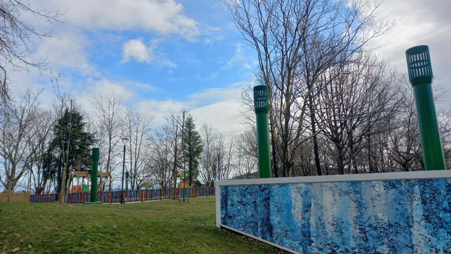 Parque que sustituye el antiguo depósito, ubicado al lado del nuevo