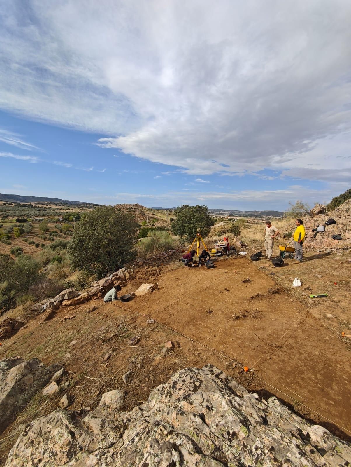 Yacimiento Cruz de Mayo en Brazatortas (Ciudad Real)