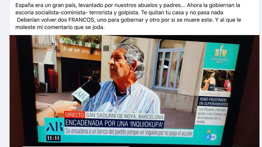 Un jefe de la Policía Local de Mogán: "Deberían volver dos Francos, uno para gobernar y otro por si se muere este"