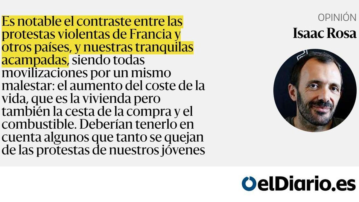 París en llamas, en Sol huele a pis