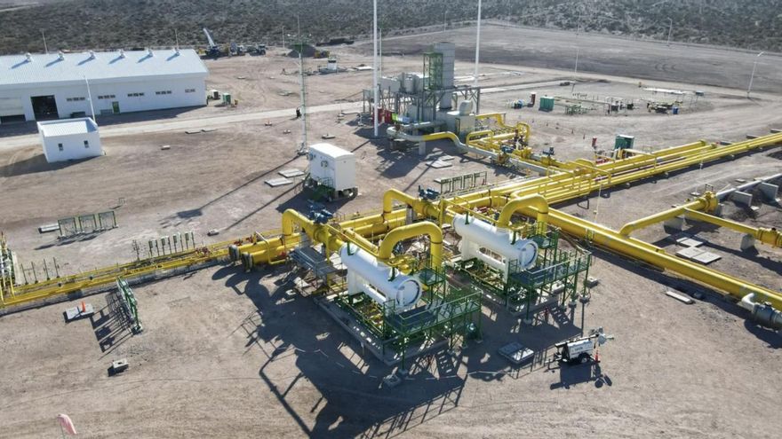 Se puso en marcha la planta que aumenta 50% la capacidad de transporte de gas desde Vaca Muerta