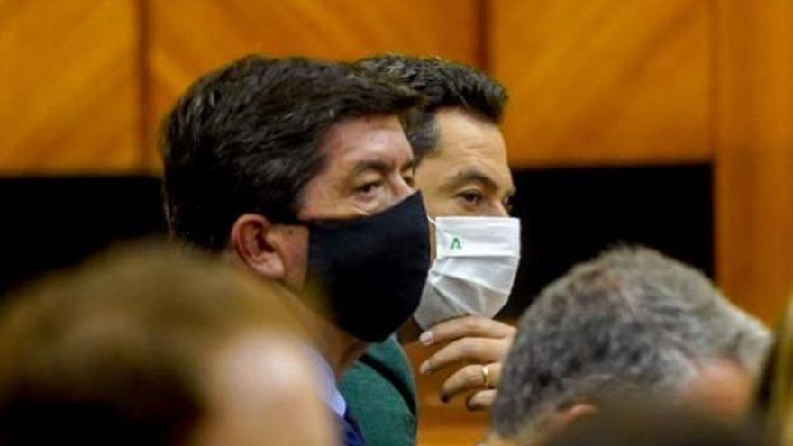 El fracaso del Presupuesto para 2022 empuja a Andalucía hacia las elecciones anticipadas