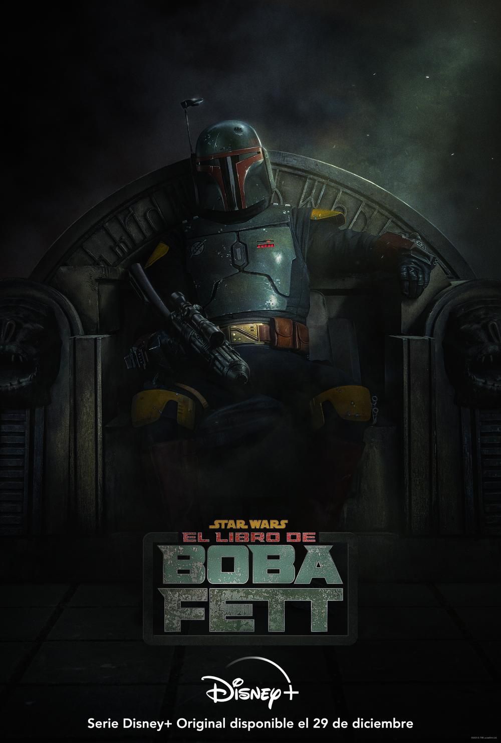 Póster oficial de 'El libro de Boba Fett'