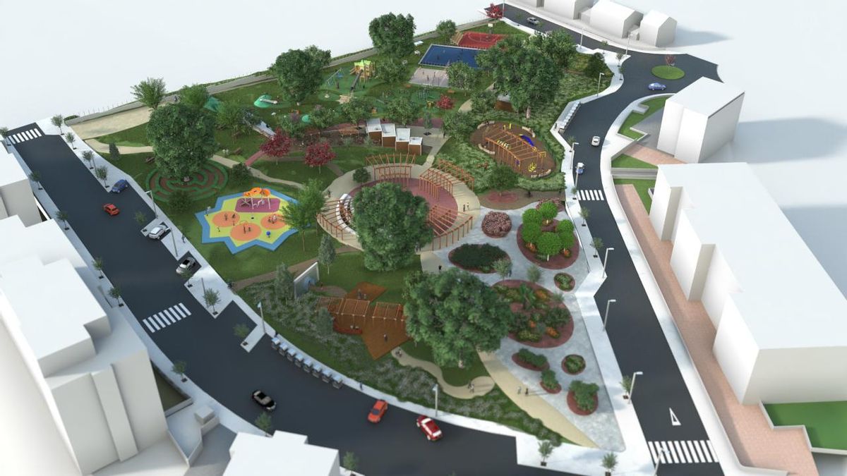 El parque de Madrid que transformará las aguas grises y de la lluvia en riego y abono con electricidad de microorganismos