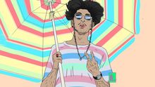 Ilustración de 'Bejo' realizada por Not Only Graphic Design